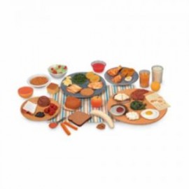 Réplicas de alimentos. Paquete principales grupos alimenticios